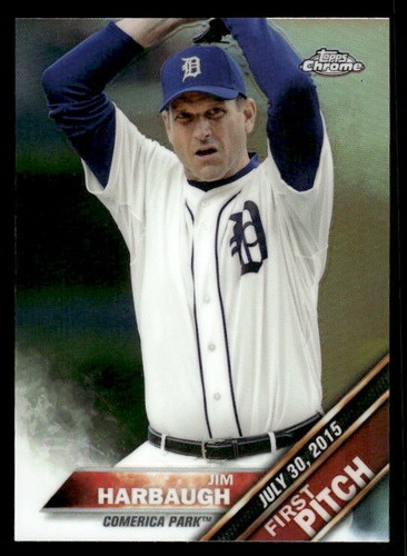 Jim Harbaugh #FPC-16 card
