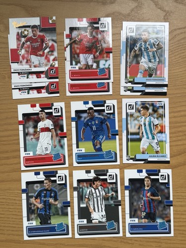 300 Lot Soccer Prizm Silver World Cup Topps Chrome Refractor Rookie Rc Inserts - Afbeelding 7 van 9