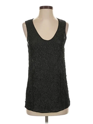 Jenni Kayne Women Black Sleeveless Top S