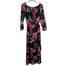 Nine West Floral Maxi Dress, Size 4