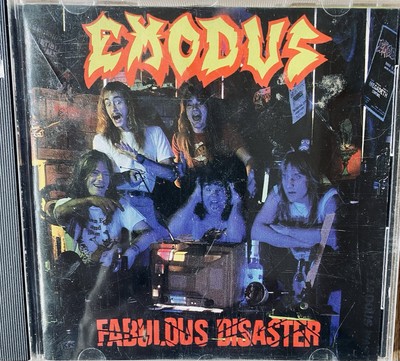 EXODUS  Fabulous Disaster  1989 FIRST PRESS  CDMFN90  Slayer Anthrax Death Angel