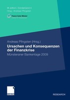 Andreas Pfingsten | Ursachen Und Konsequenzen Der Finanzkrise | Taschenbuch | X