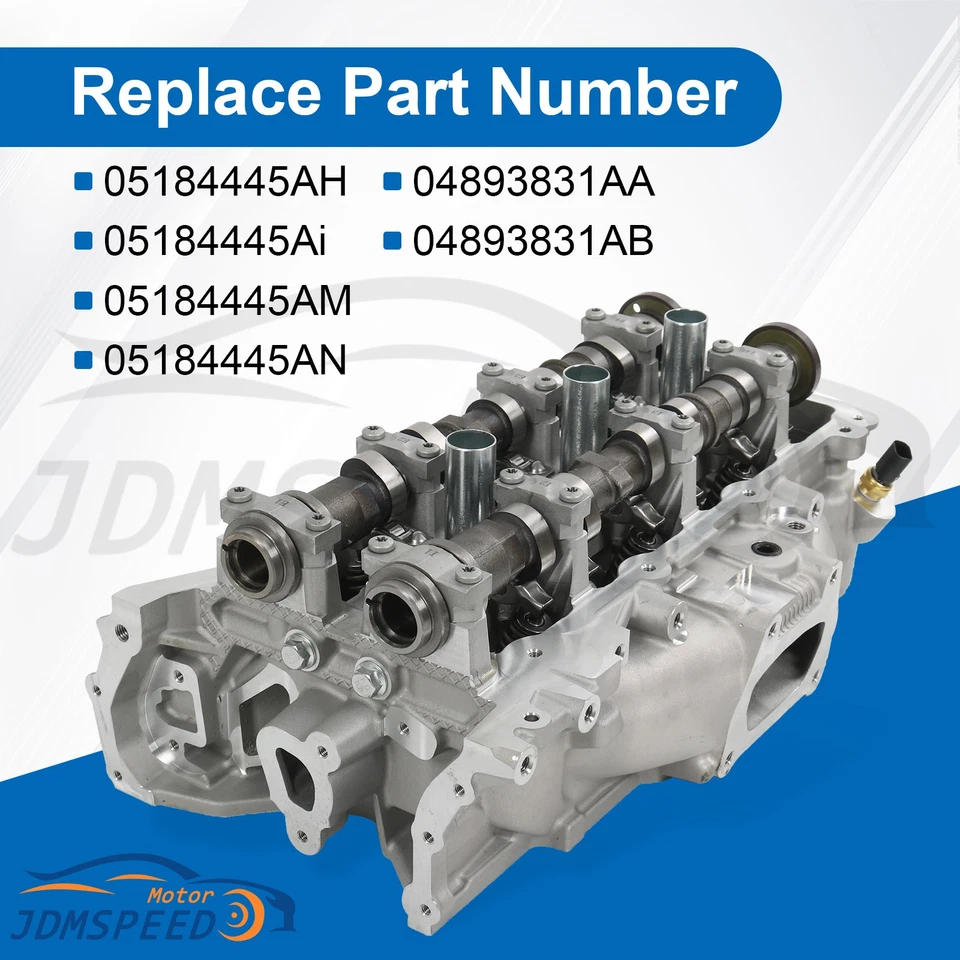 Complete Left Cylinder Head for Chrysler 3.6L/220 14-15 05184445AI 05184510AJ Foto 4 de 4