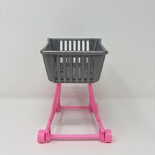 Barbie Supermarket Grocery Store Shopping Cart Mattel Doll Accessory Vintage