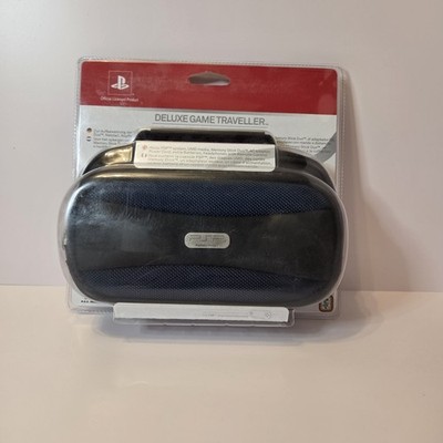 RDS Industries Deluxe Game Traveler Official Licensed Sony PSP Case [Blue] NIB