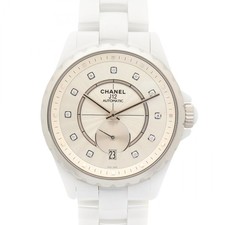 CHANEL J12-365 Wrist Watch H4345 Automatic winding ceramic Diamond Used mens