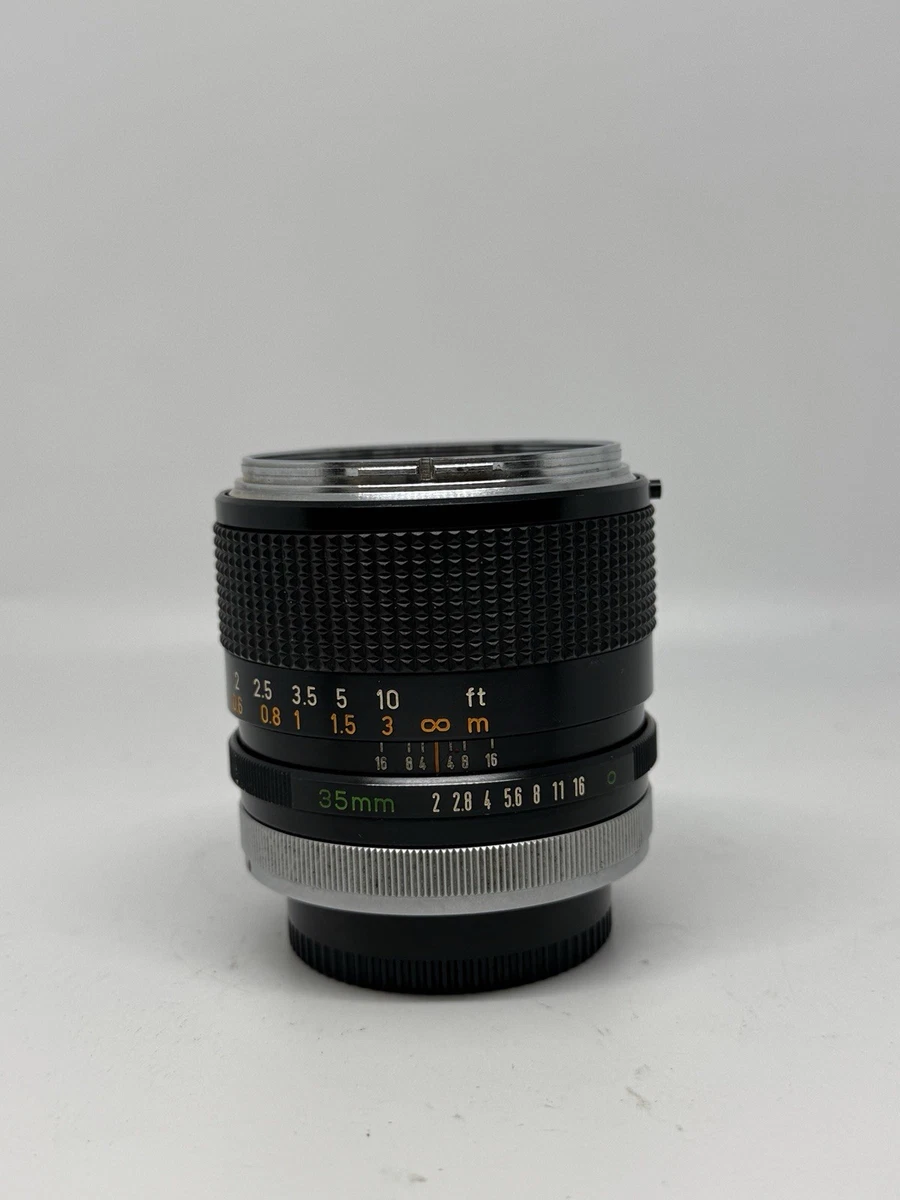 Canon FD 35mm f/2 Camera Lenses for sale | eBay