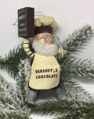 Vintage Rare 1982 Mister Hershey's Chocolate Christmas Tree Ornament