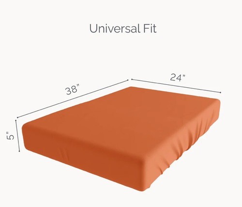 Organic Cotton Playard/Pack and Play Fitted sheet Autumn Glaze - Picture 2 of 4
