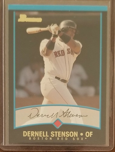 2001 Bowman Gold #181 Dernell Stenson Boston Red Sox Baseball Card - 第 1/2 張圖片