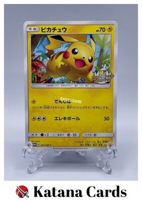 EX/NM Pokemon Cards Pikachu PROMO 207/SM-P SM-P Japanese | eBay