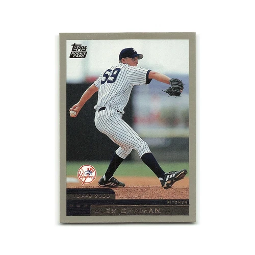 Alex Graman Rookie 2000 Topps Traded #T73 New York Yankees Baseball Card NM