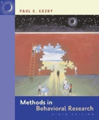 Methods in Behavioral Research with PowerWeb by Paul C. Cozby (2006, Trade...