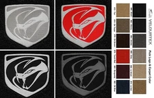 Lloyd Mats Velourtex Dodge Viper Snake Head Logo Trunk Mat (2013-2017)