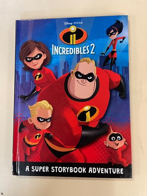 Disney Pixar Incredibles 2 Children's adventure story book - NEW