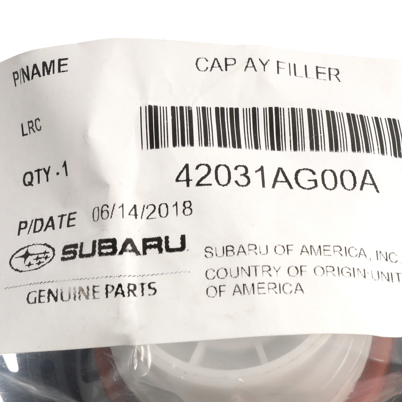 OEM 20052012 Subaru Fuel Gas Tank Cap Legacy Outback Tribeca NEW