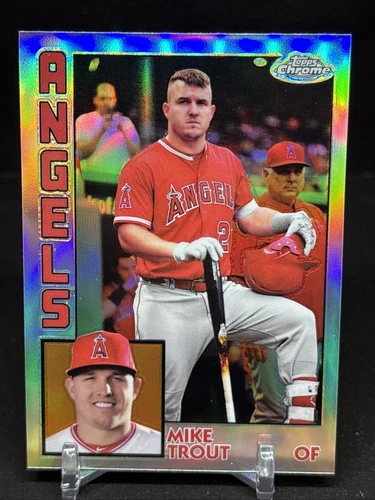 Mike Trout 2019 Topps Chrome 1984 