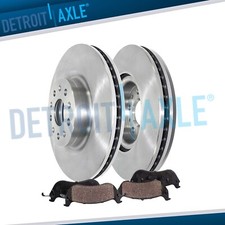 13.58" Front Rotors Ceramic Brake Pads for 2021 - 2023 Chevy Camaro Cadillac CT5