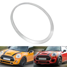 L/H Chromring Silber-Grau Scheinwerfer Abdeckung Zierring für MINI F55 F57