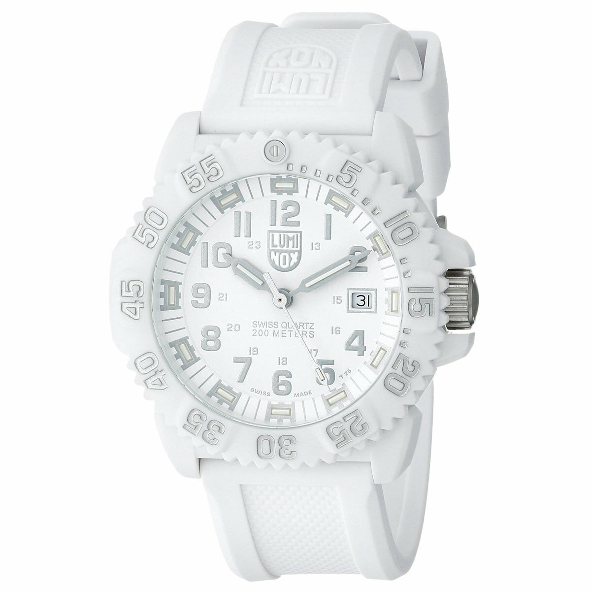 luminox white watch