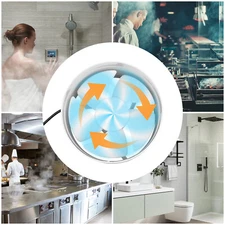 110mm Inline Duct Booster Blower Fan Blower Exhaust Ducting Cooling Vent 12V USA