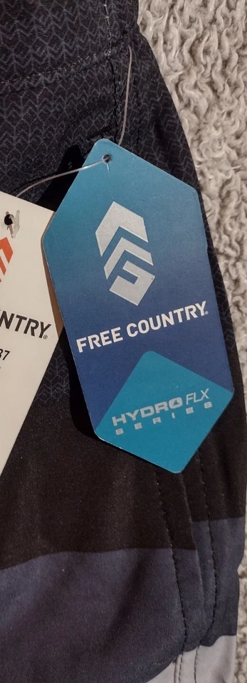 Board Shorts Free Country Para Hombre Talla XXL Nuevos Con Etiquetas Multicolor Foto 3 de 4