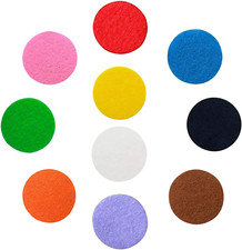 Adhesive Felt Circles  1 Inch Mixed Color Felt Circles Felt Pads for DIY and Se