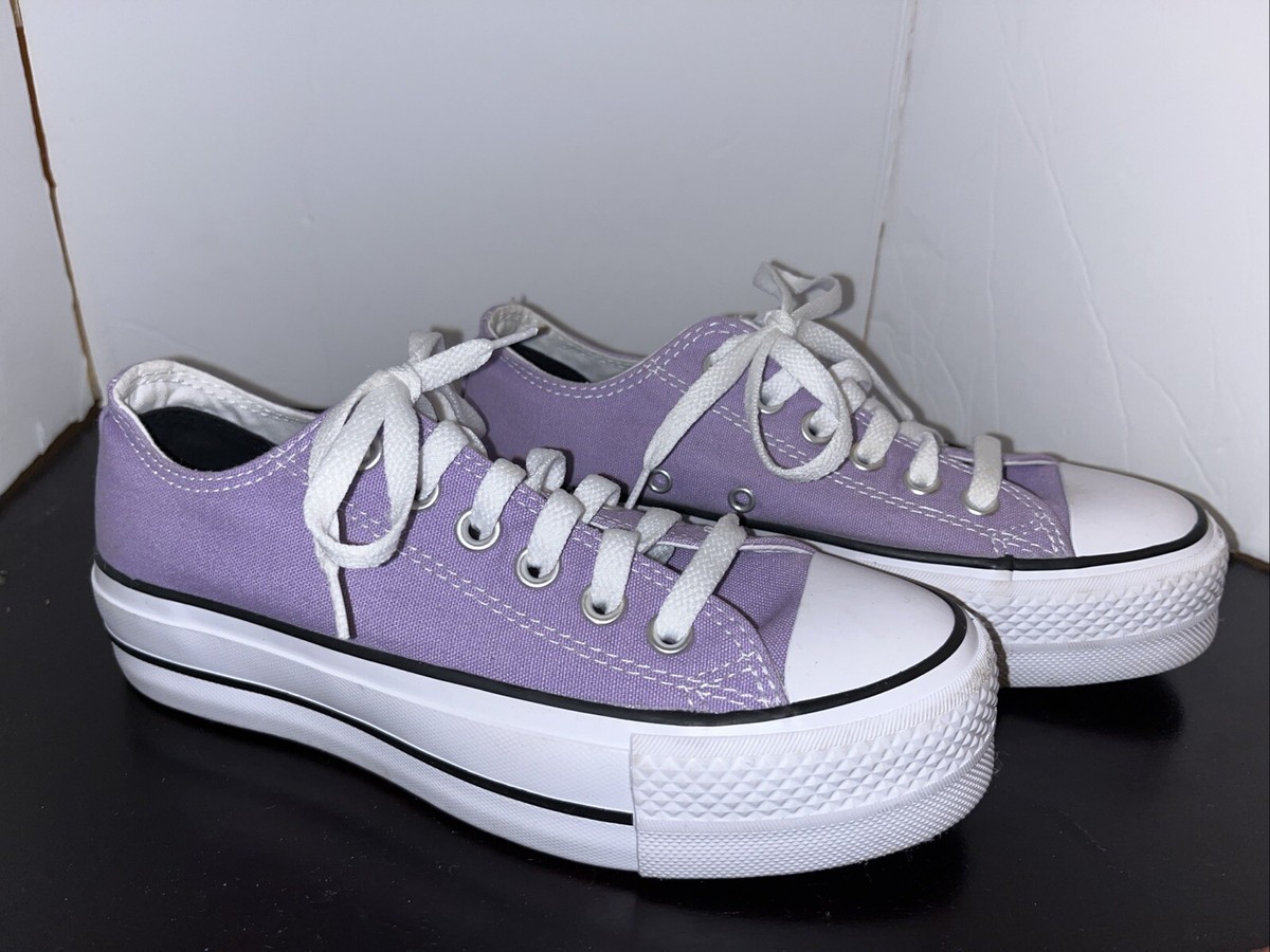 CONVERSE Chuck Taylor All Star ラベンダー Converse All Star Chuck Taylor Platform Lowtop Lavender Size