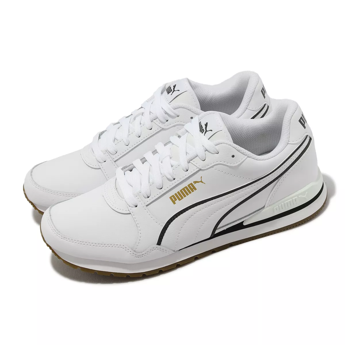 Puma ST Runner V3 Bold White Forest Night Men LifeStyle Casual Shoes  388128-05