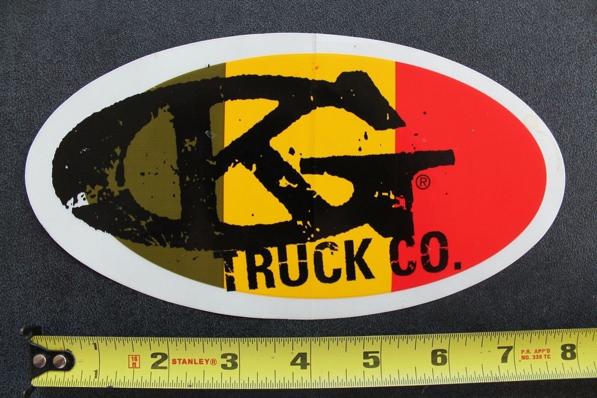 GK Grind King Skateboard Trucks Rasta Reggae Z49A Vintage
