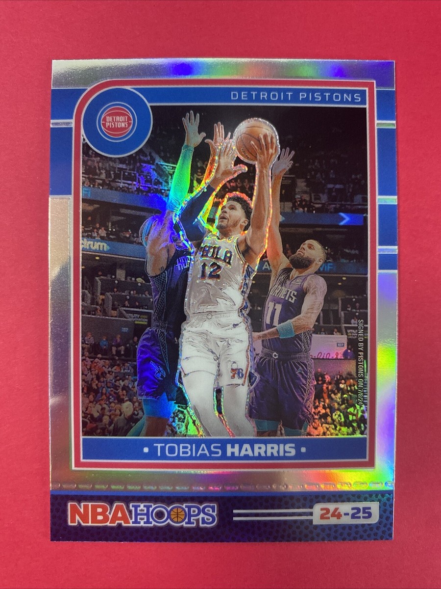 2024-25 NBA Hoops Opti-Chrome Silver Prizm Tobias Harris #58
