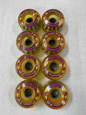 KRYPTONICS ROUTE 70 skateboard roller skate outdoor wheels Clear 8 pack NEW
