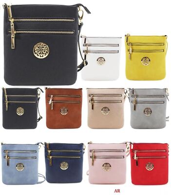 Damen Umhängetasche Messenger Bag Frauen Schulter über Taschen abnehmbare Handtaschen