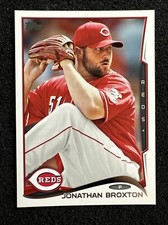 JONATHAN BROXTON #140 2014 Topps Baseball QTY Cincinnati Reds 