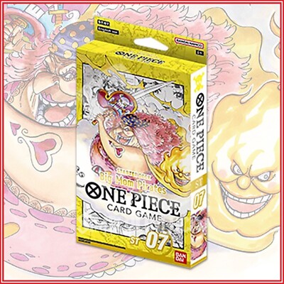 ONE PIECE ENGLISH TCG: (ST-07) BIG MOM PIRATES Starter Deck 7