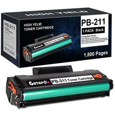 GATAPO® Black PB-211 Toner 1-Pack for Pantum P2502W M6500NW M6600NW Printers