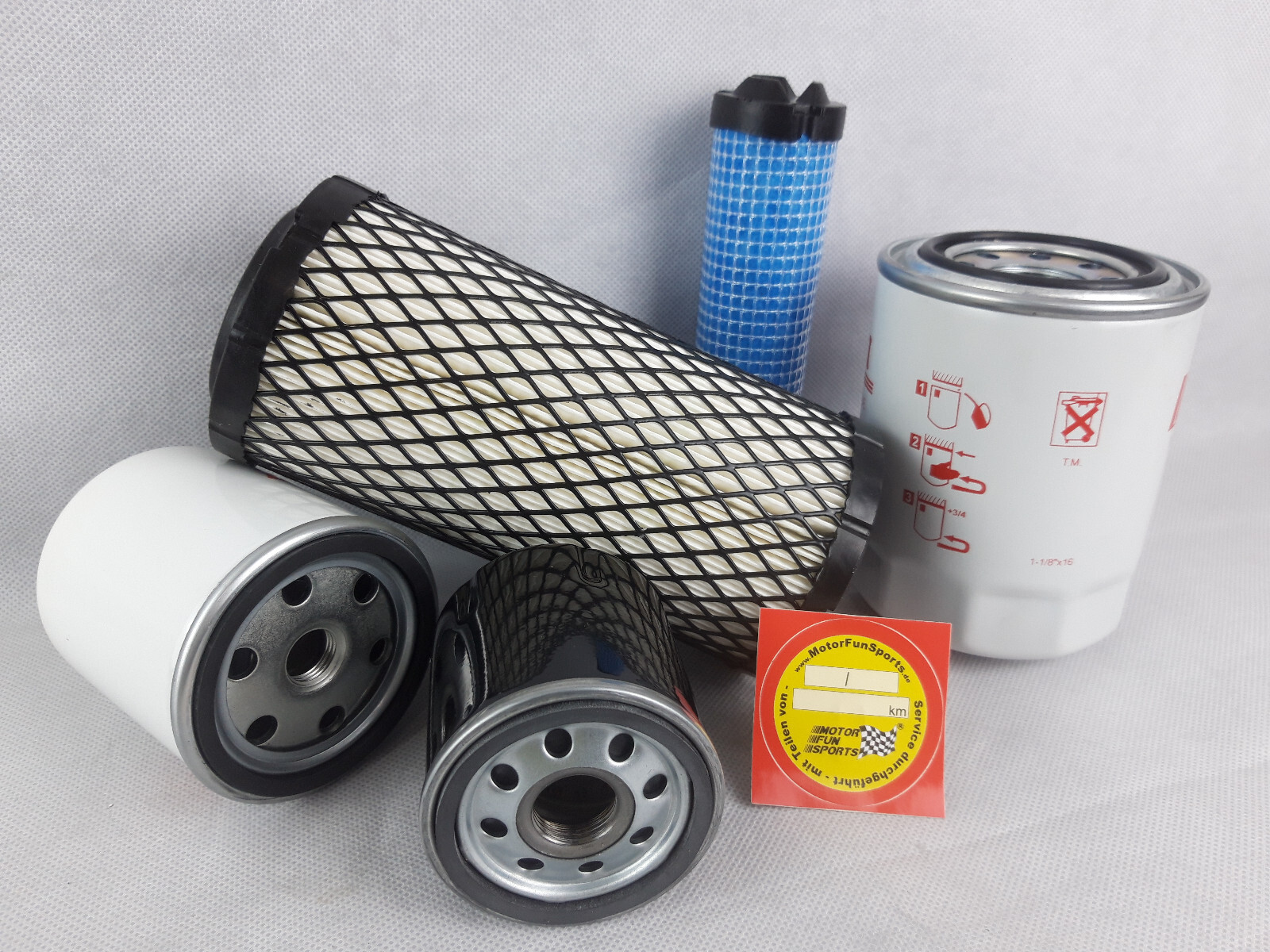 Filter Set (medium) for Bobcat 322 D/G from SN 223511001