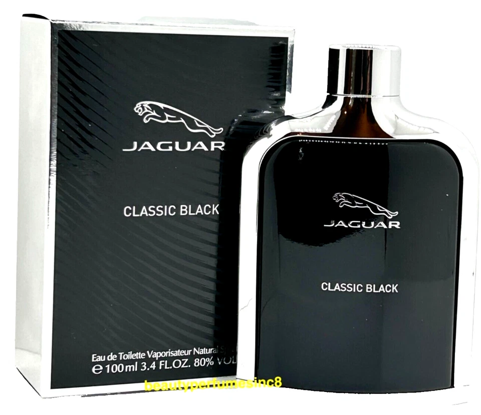 Perfume para hombre Jaguar Black Classic de Jaguar EDT 3,4 OZ 100 ml nuevo caja sellada Foto 2 de 4