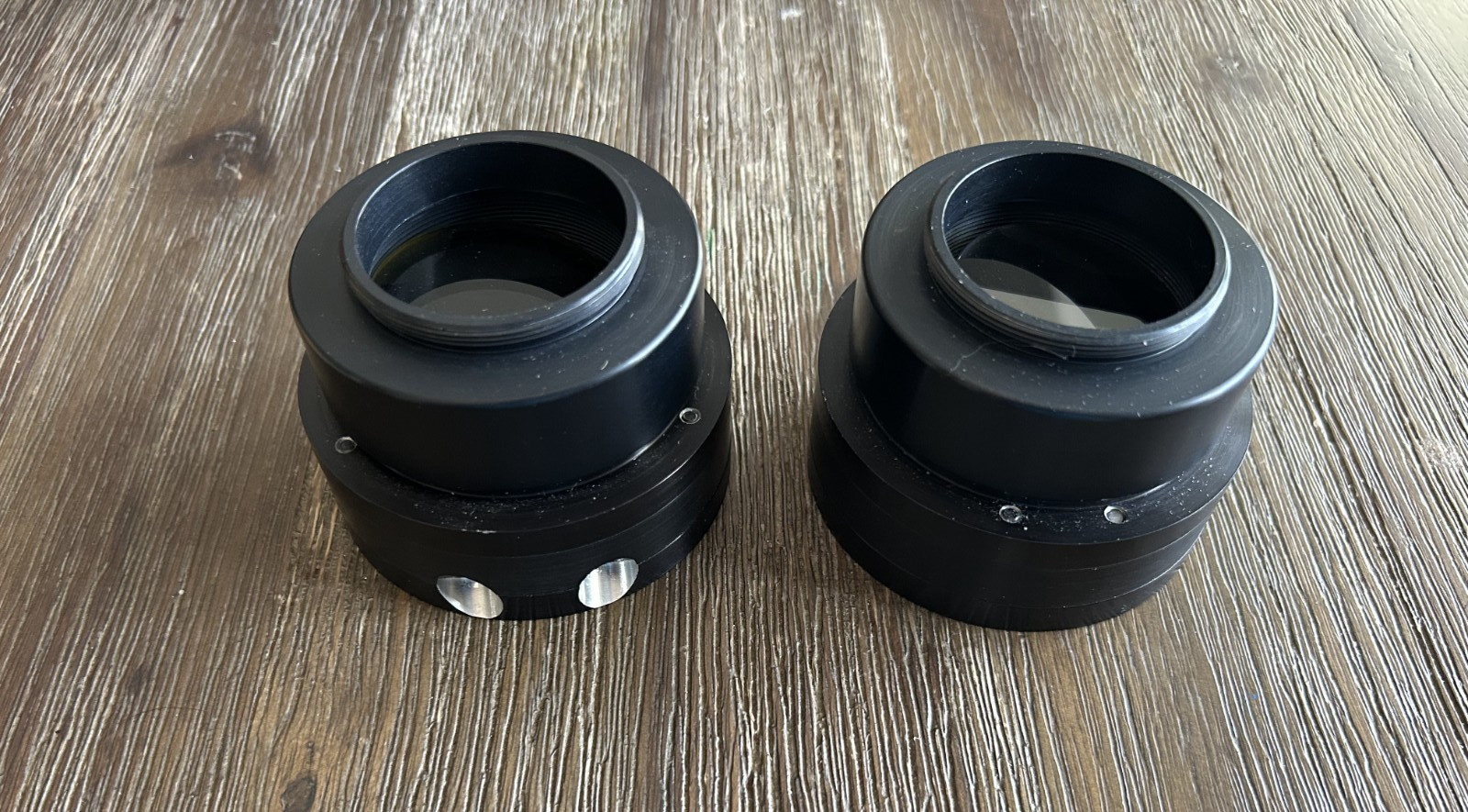 Surgical Microscope Lens Adapter / Mount - Angled - Set of 2