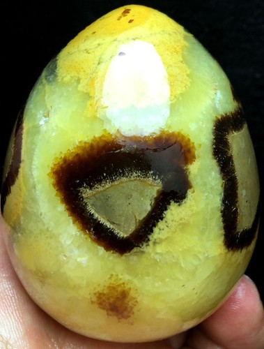 283g Madagascar NATURAL Dragon Septarian CRYSTAL sphere Egg HEALING #134 - Picture 2 of 11