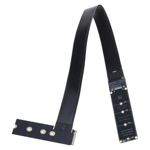 M.2 NVMe Solid States Drives Extension Cable Solid Drives Risers Card Adapter to - Photo 2/10
