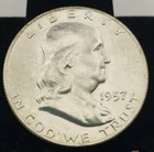 1957-D Franklin Half Dollar #3200