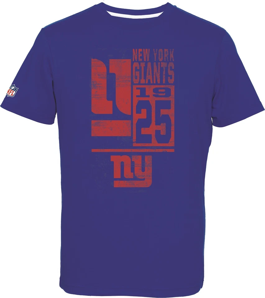 NFL T-Shirt New York Giants Established 1925 Roedy Football Majestic