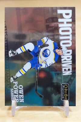 2022-23 OPC Platinum Photo Driven #PD-15 Owen Power - Buffalo Sabres