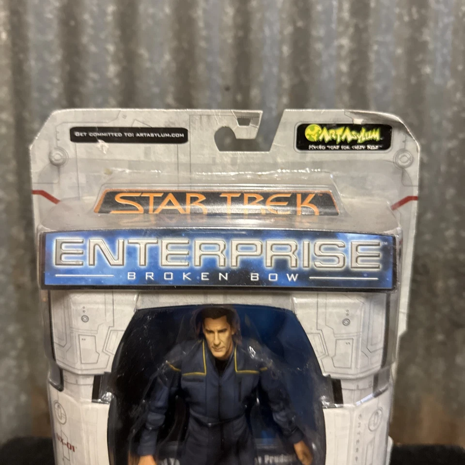 Figura de acción Art Asylum Star Trek Enterprise Capitán Jonathan Archer 2002 Foto 2 de 4