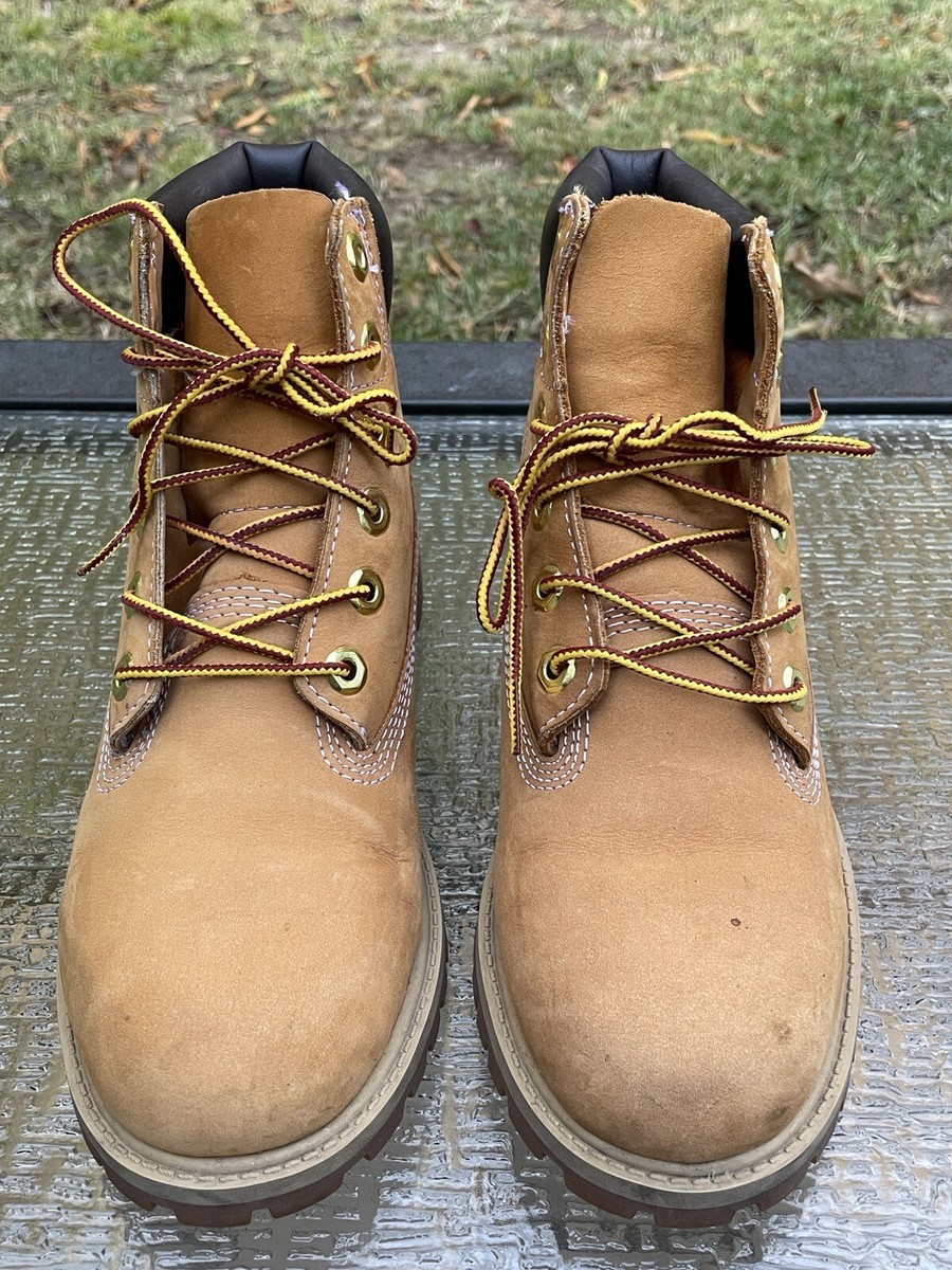 Timberlandティンバーランド12909Wサイズ6.5boys Timberland Junior 6 inch Premium Wheat Waterproof Boys Boot