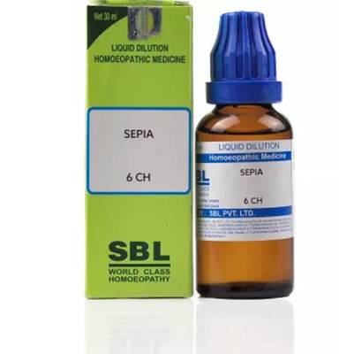 SBL Sepia Dilution 6 CH Free Delivery 5 to 7 days