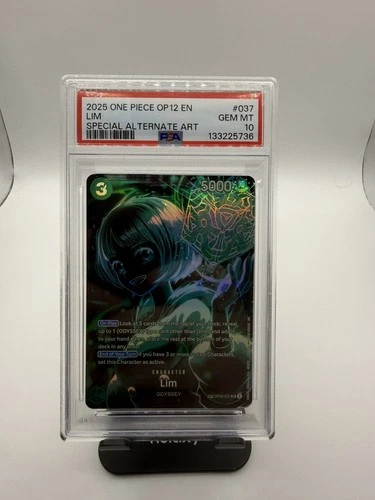 One Piece Lim SP OP09-037 From OP12 Legacy Of The Master PSA 10
