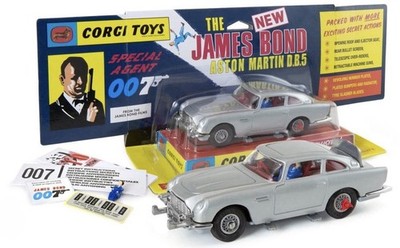Corgi Model Club 270 reissue JAMES BOND 007 ASTON MARTIN DB5 SILVER GRILLE + COA