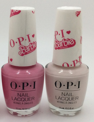 OPI Barbie The Movie Special Collection 2023 Nail Polish, Pinks,  Set of 2  
